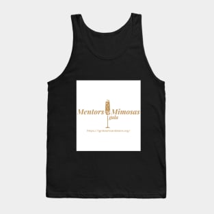 Mentors and Mimosas Gold Logo Tank Top